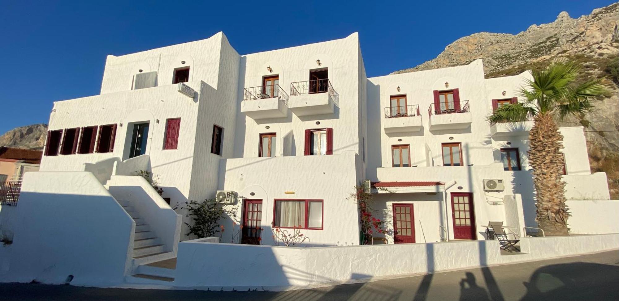 Afroditi Hotel Masouri Exterior foto